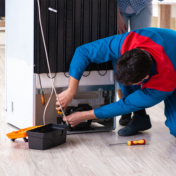 how much do you charge for refrigerator repair services in Fox River